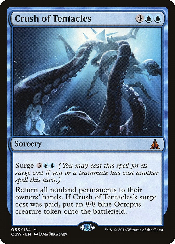 Image for Crush of Tentacles (53) (Oath of the Gatewatch) (OGW) - Magic: The Gathering