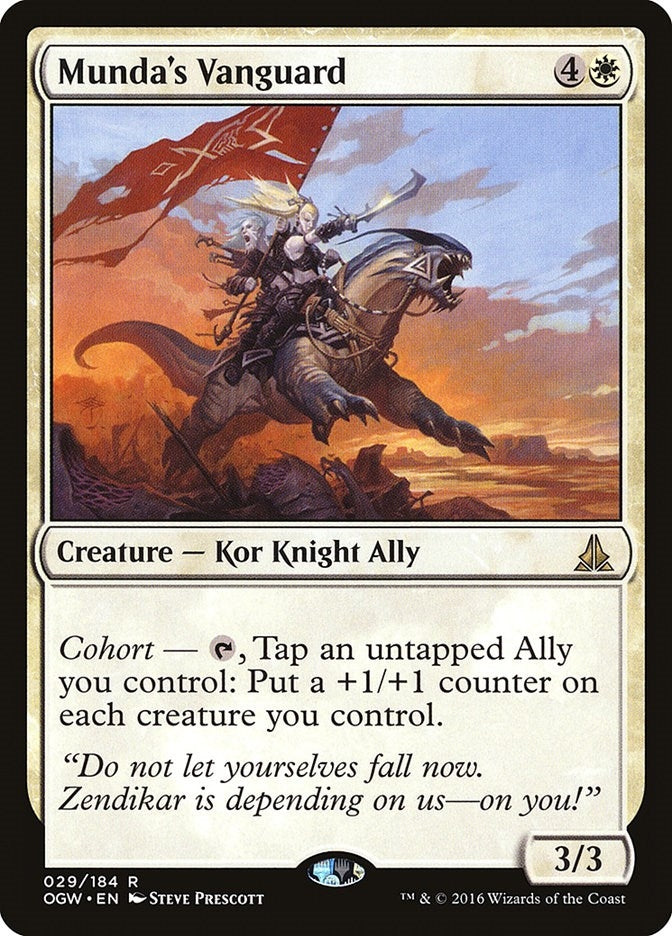 Image for Munda's Vanguard (29) (Oath of the Gatewatch) (OGW) - Magic: The Gathering