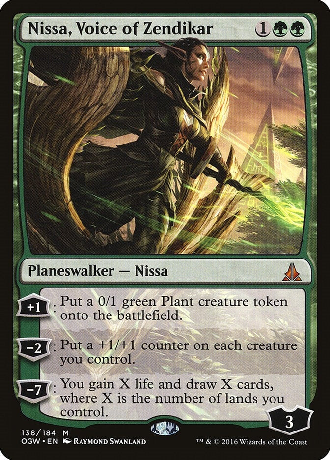 Image for Nissa, Voice of Zendikar (138) (Oath of the Gatewatch) (OGW) - Magic: The Gathering
