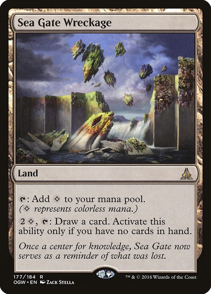Image for Sea Gate Wreckage (177) (Oath of the Gatewatch) (OGW) - Magic: The Gathering