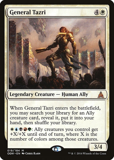 Image for General Tazri (19) (OGW) - Magic: The Gathering
