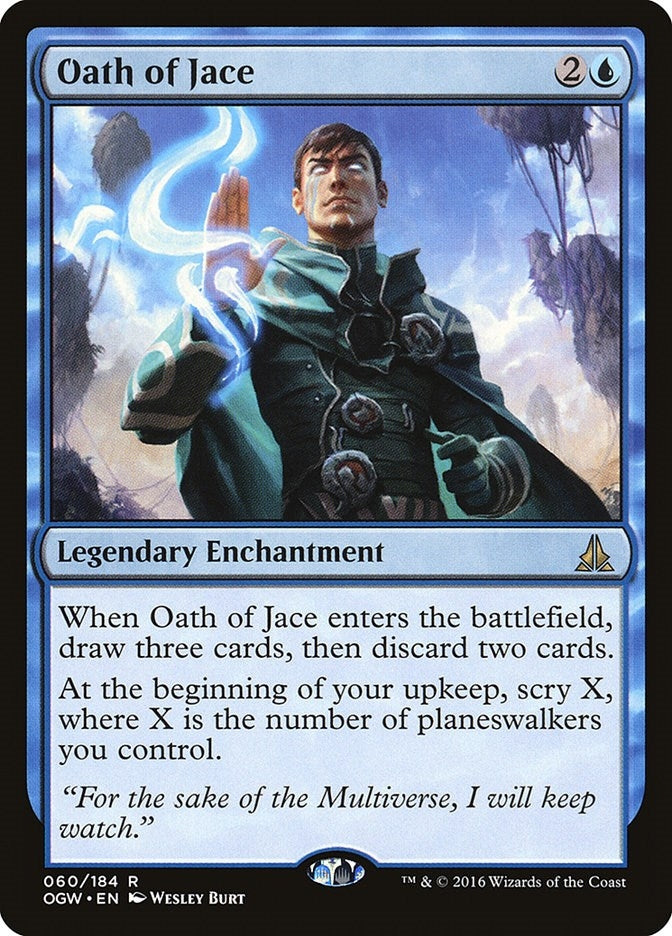 Image for Oath of Jace (60) (Oath of the Gatewatch) (OGW) - Magic: The Gathering