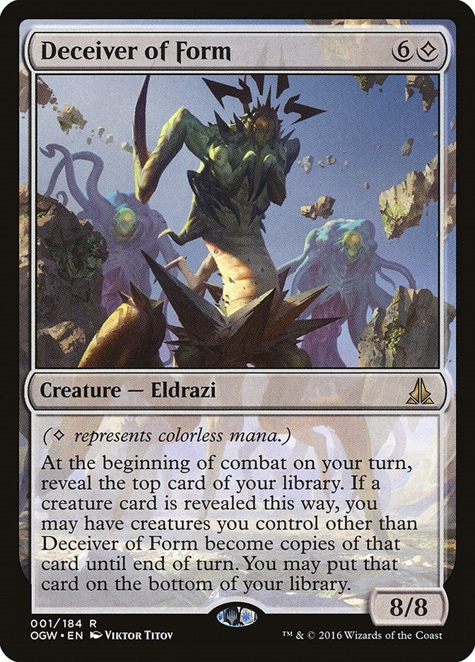 Image for Deceiver of Form (1) (Oath of the Gatewatch) (OGW) - Magic: The Gathering
