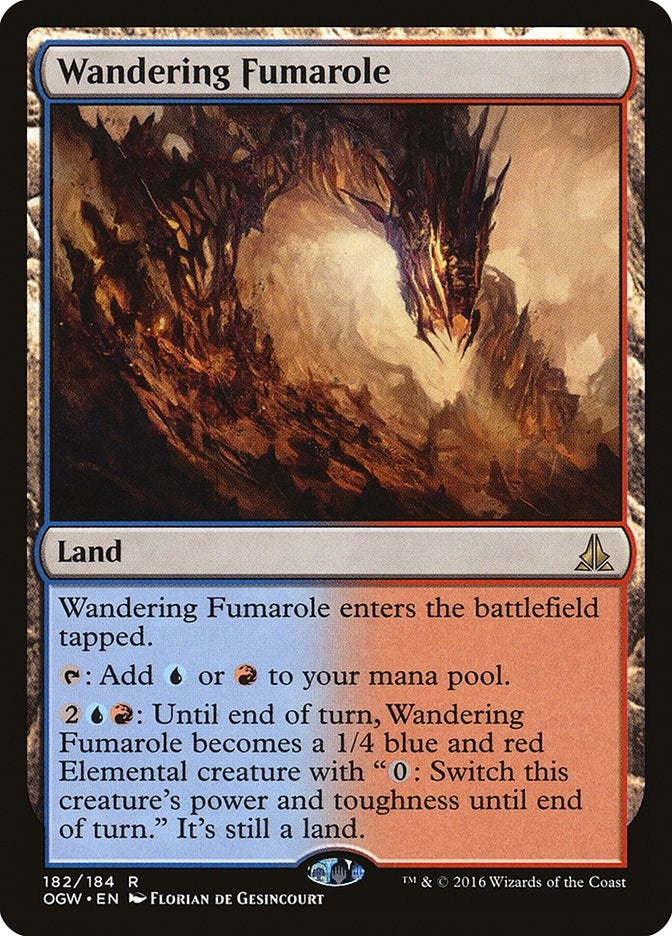 Image for Wandering Fumarole (182) (Oath of the Gatewatch) (OGW) - Magic: The Gathering