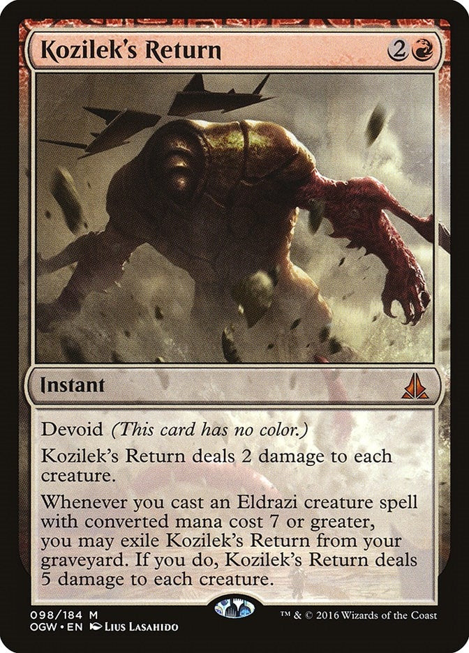 Image for Kozilek's Return (98) (Oath of the Gatewatch) (OGW) - Magic: The Gathering