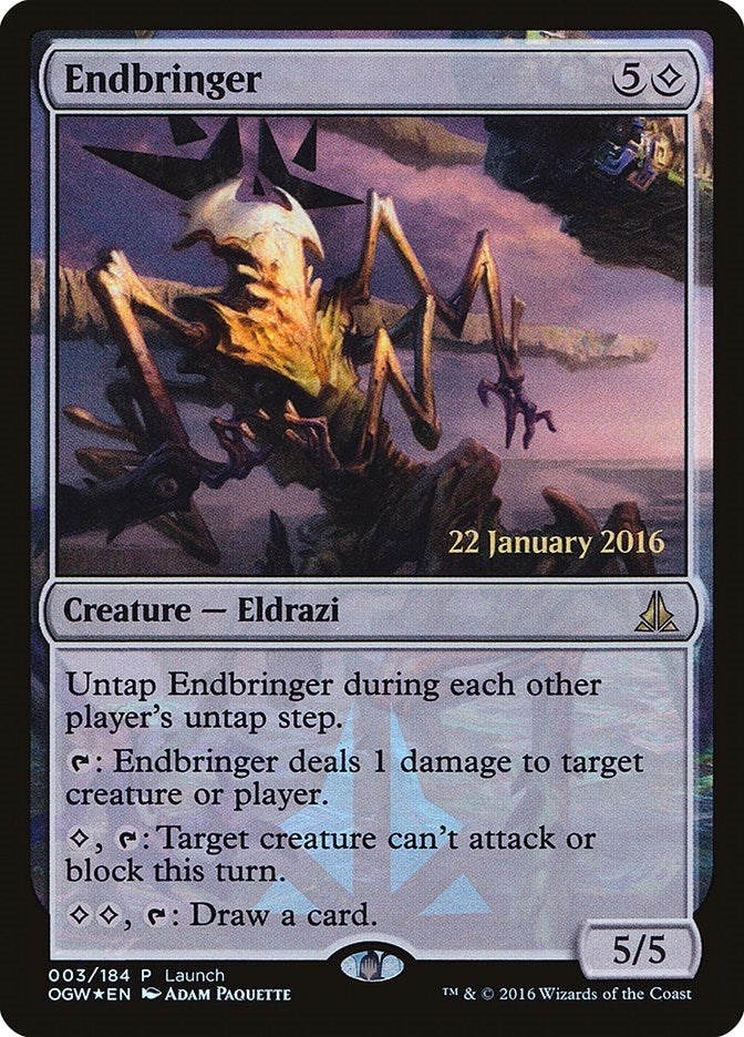 Image for Endbringer (3) (Launch Party & Release Event Promos) (LARP) - Magic: The Gathering
