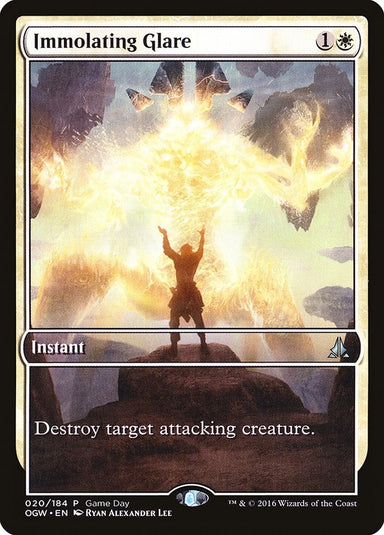 Image for Immolating Glare (20) (Game Day & Store Championship Promos) - Magic: The Gathering