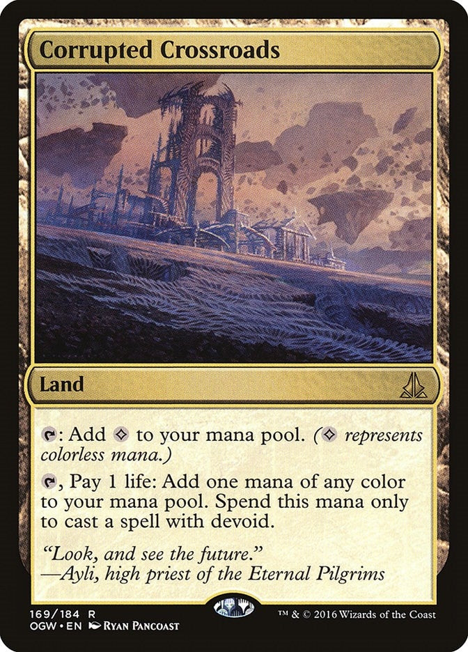 Image for Corrupted Crossroads (169) (Oath of the Gatewatch) (OGW) - Magic: The Gathering