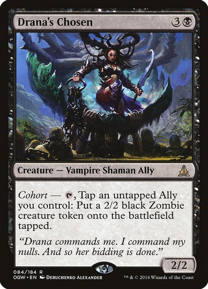 Image for Drana's Chosen (84) (Oath of the Gatewatch) (OGW) - Magic: The Gathering