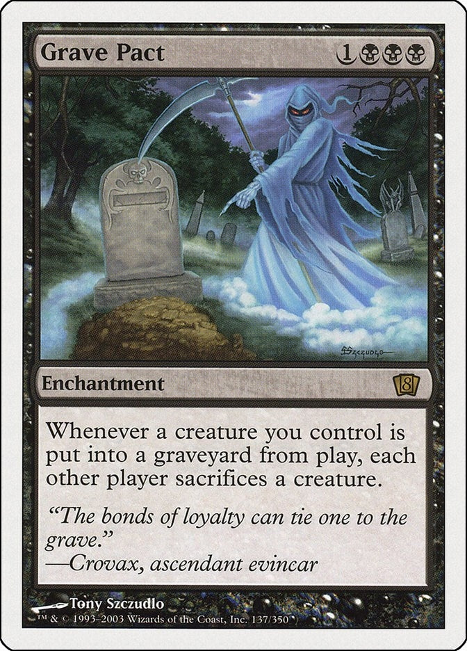 Image for Grave Pact (137) (8th Edition) (8ED) - Magic: The Gathering