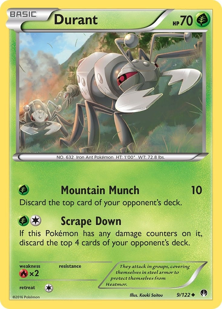 Durant (9/122) (XY - BREAKpoint)