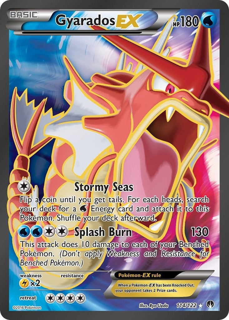 Gyarados EX (Full Art) (114/122) (XY - BREAKpoint)