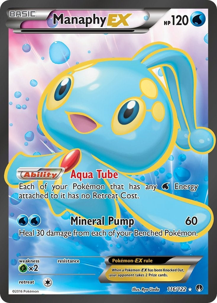 Manaphy EX (Full Art) (116/122) (XY - BREAKpoint)