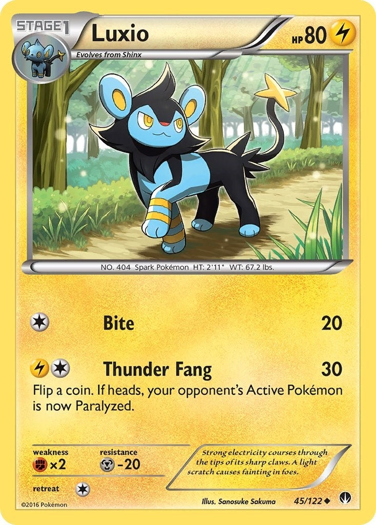 Luxio (45/122) (XY - BREAKpoint)