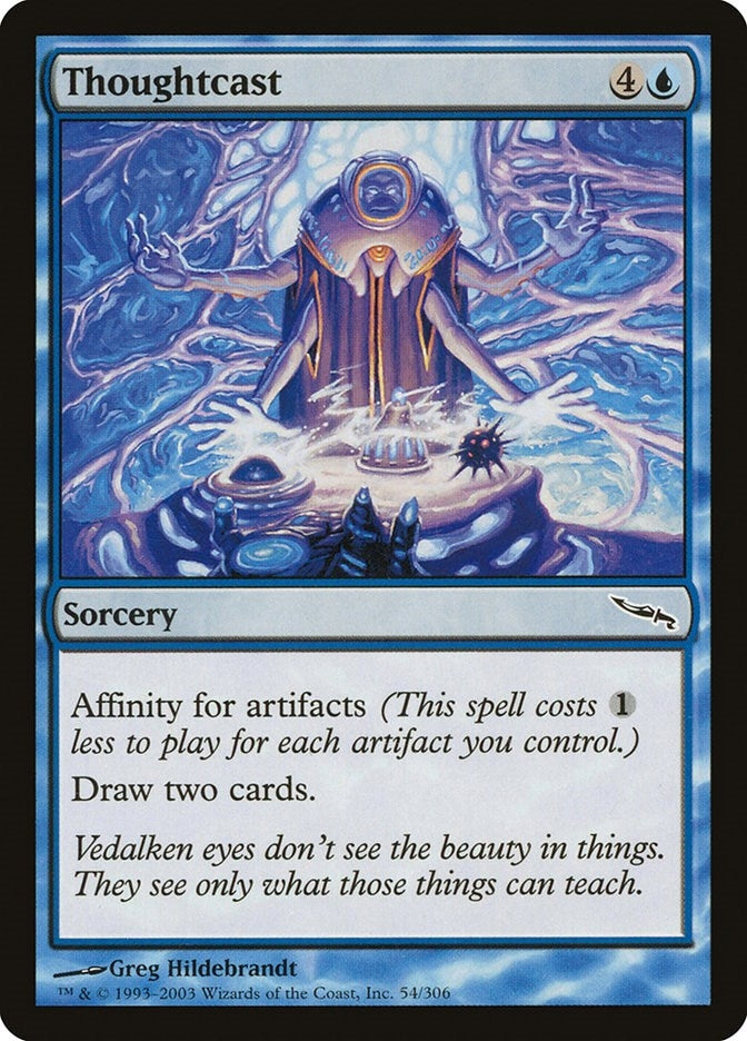 Image for Thoughtcast (54) (Mirrodin) (MRD) - Magic: The Gathering