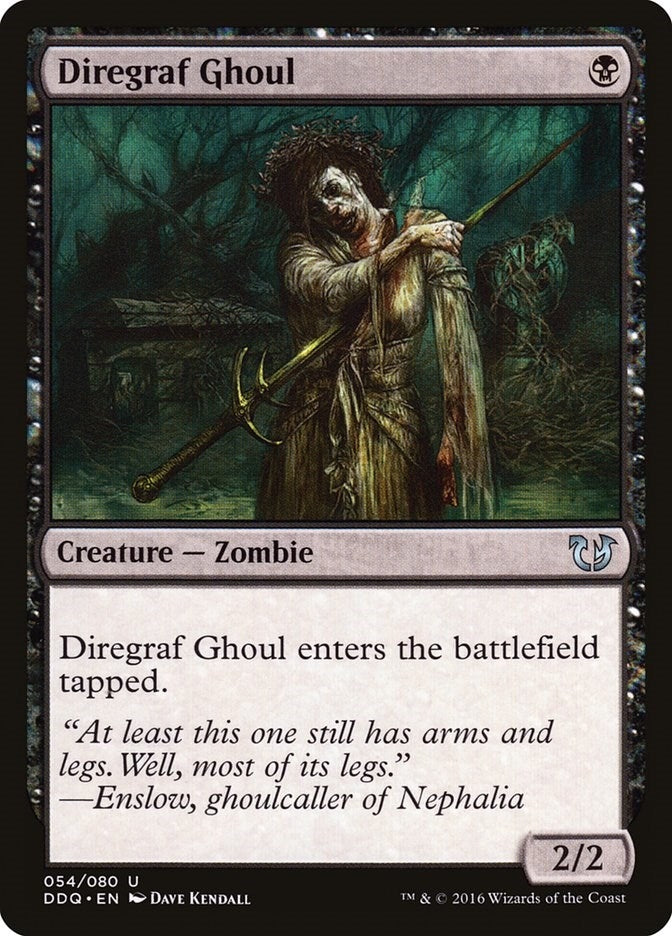 Image for Diregraf Ghoul (54) (Duel Decks: Blessed vs. Cursed) (DDQ) - Magic: The Gathering