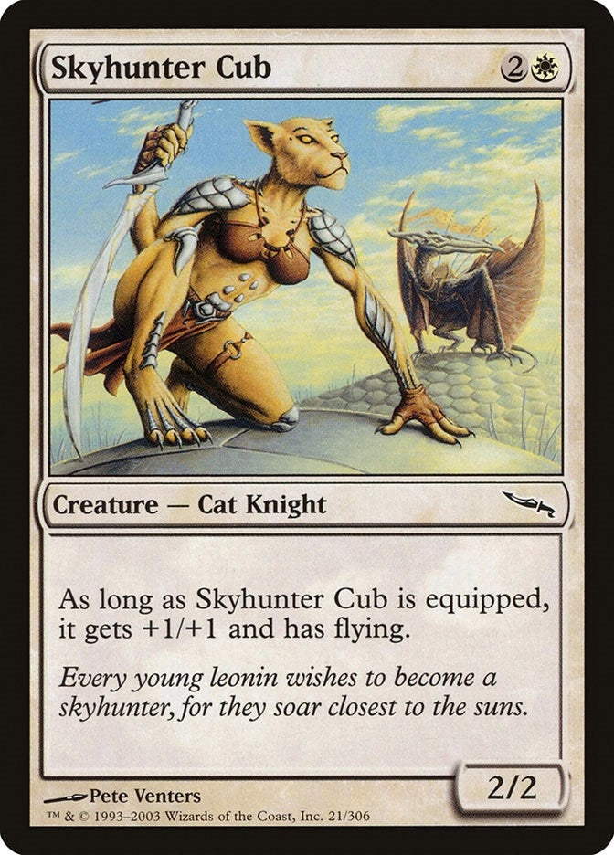 Image for Skyhunter Cub (21) (Mirrodin) (MRD) - Magic: The Gathering