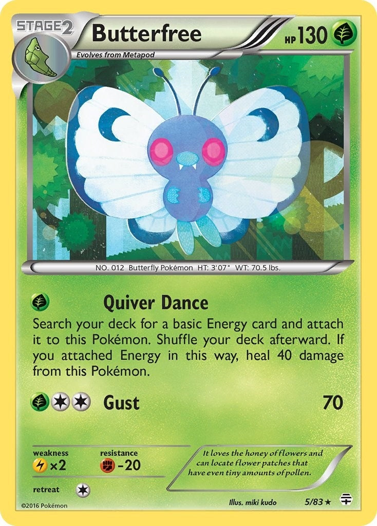Butterfree (5/83) (Generations)