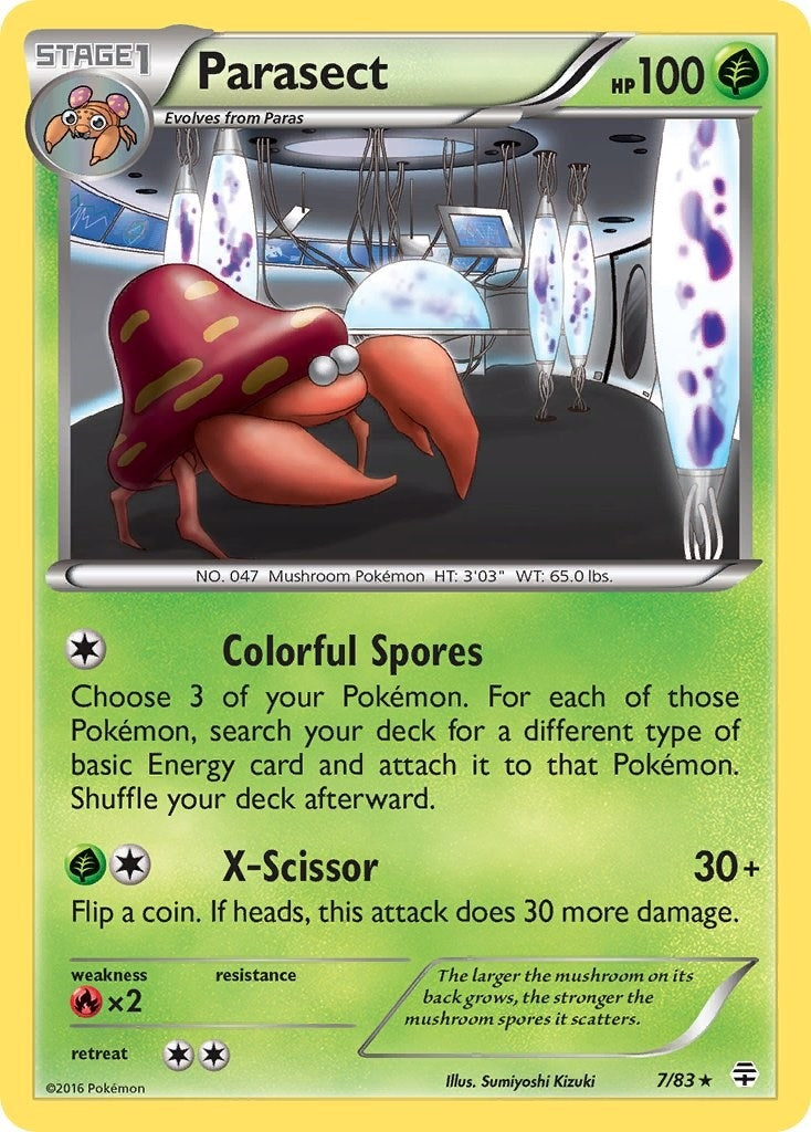 Parasect (7/83) (Generations)