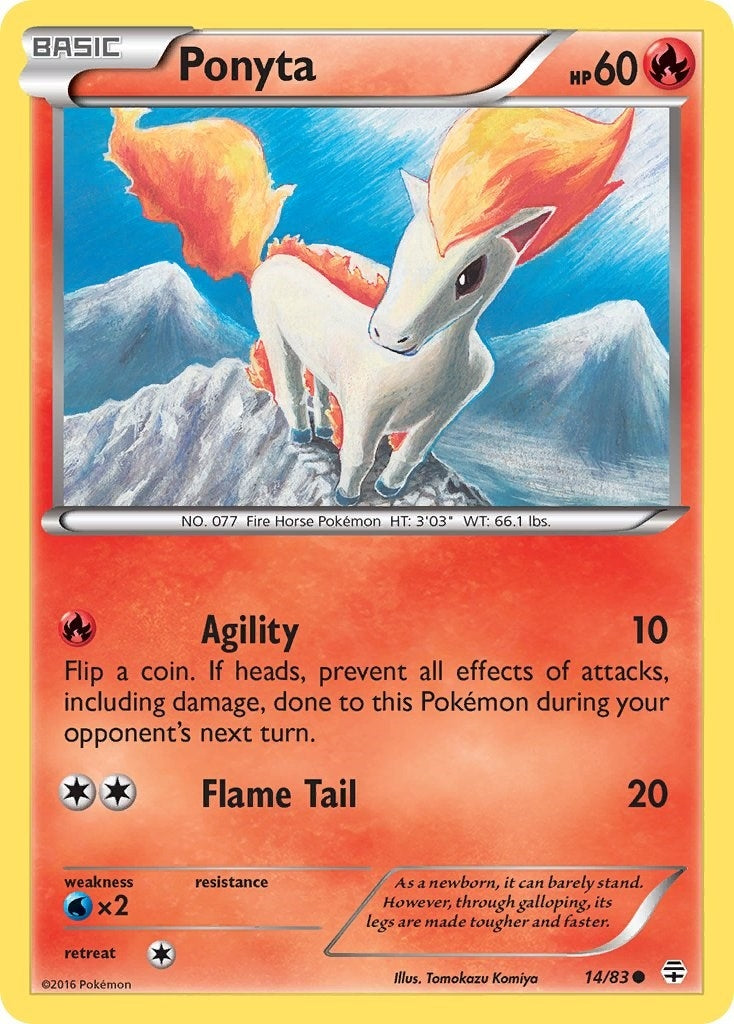 Ponyta (14/83) (Generations)