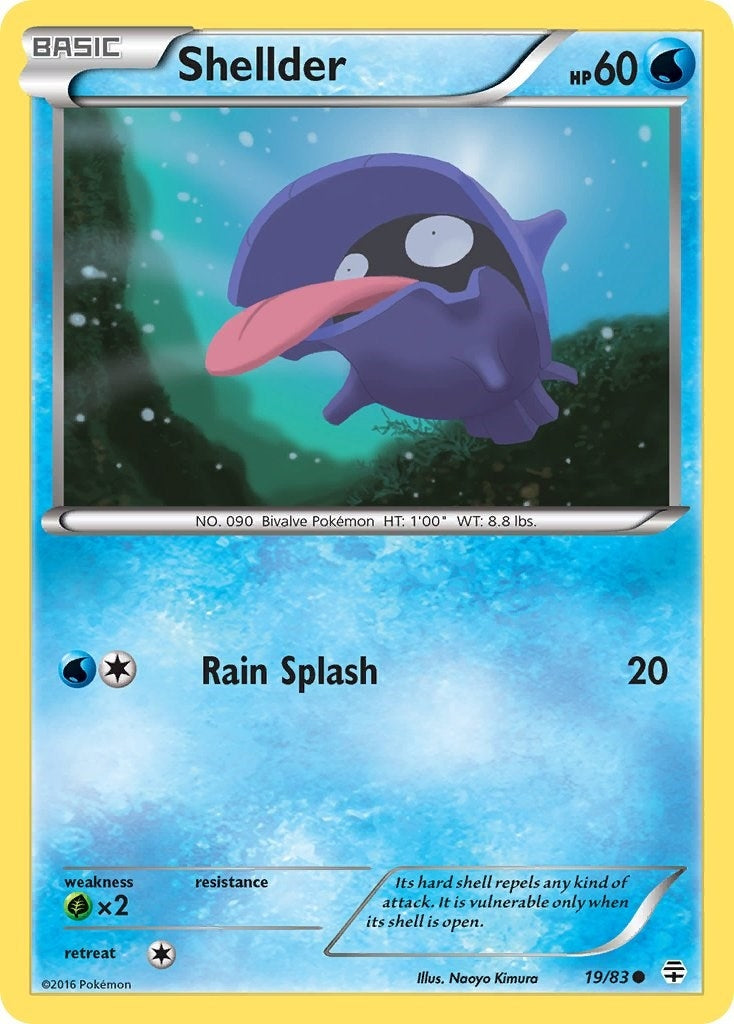 Shellder (19/83) (Generations)