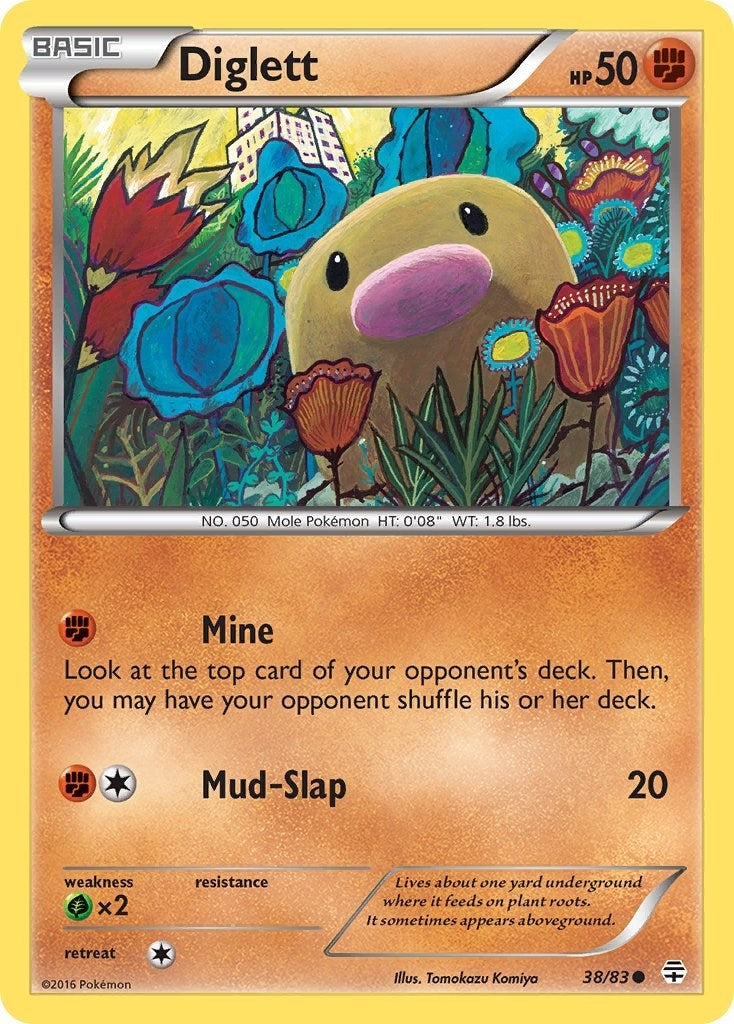 Diglett (38/83) (Generations)