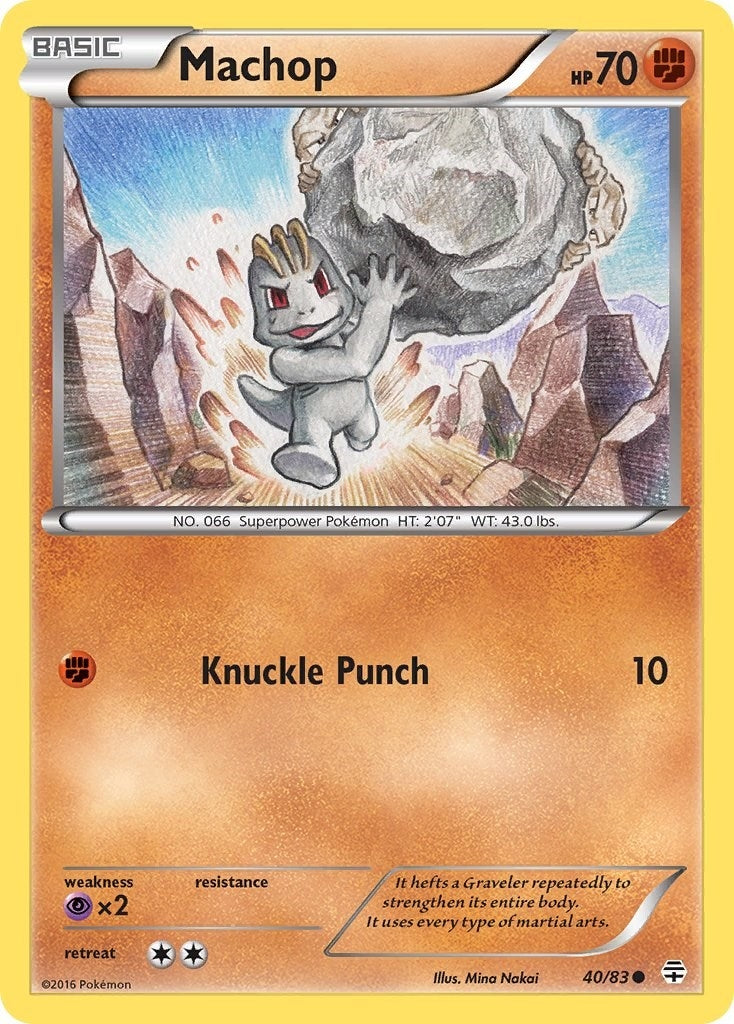 Machop (40/83) (Generations)
