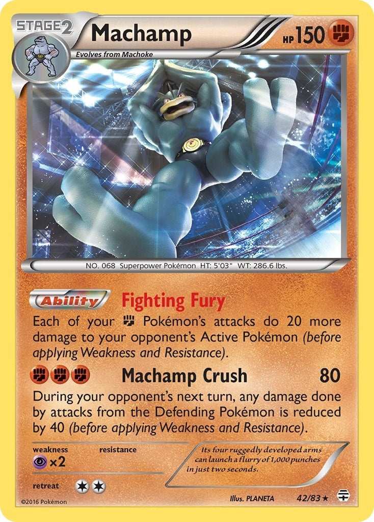 Machamp (42/83) (Generations)