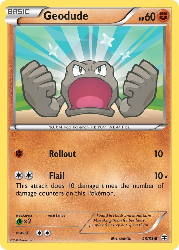 Geodude (43/83) (Generations)