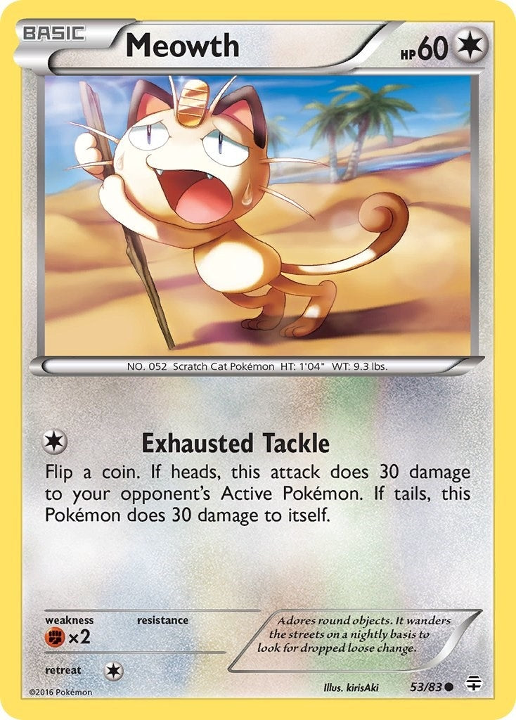 Meowth (53/83) (Generations)