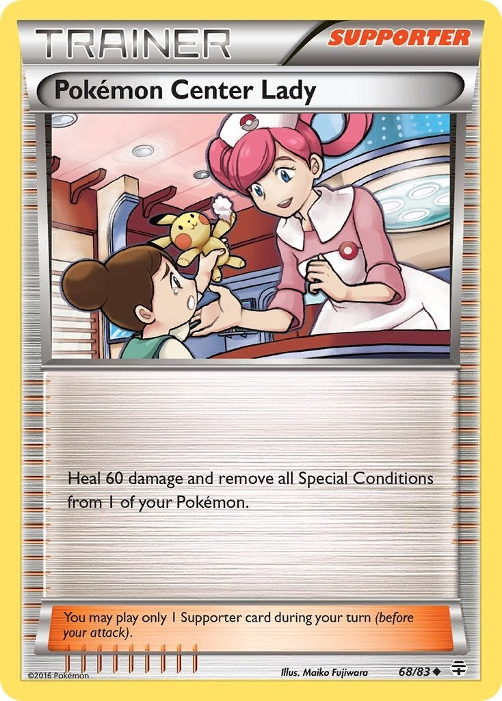 Pokemon Center Lady (68/83) (Generations)