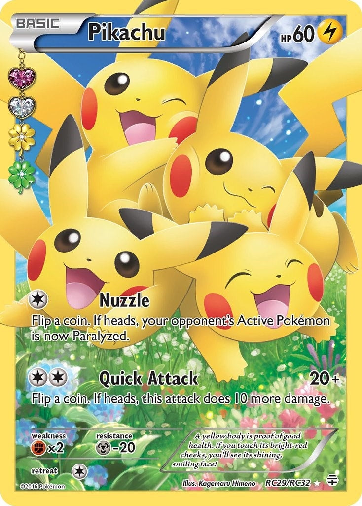 Pikachu (Full Art) (RC29/RC32) (Generations: Radiant Collection)