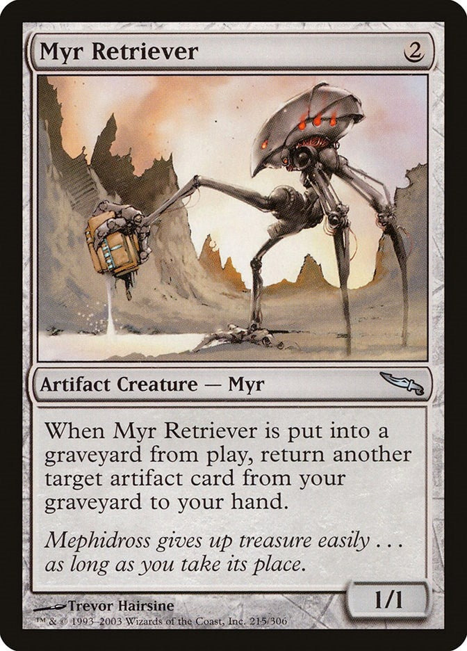 Image for Myr Retriever (215) (Mirrodin) (MRD) - Magic: The Gathering