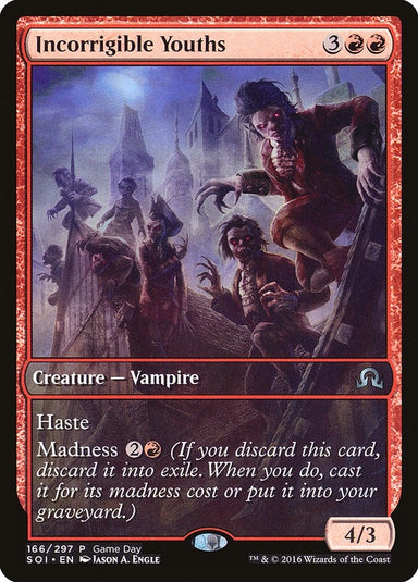 Image for Incorrigible Youths (166) (Game Day & Store Championship Promos) - Magic: The Gathering