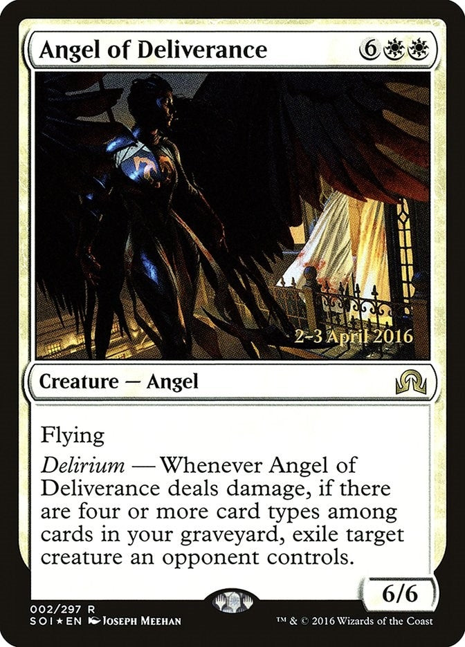 Image for Angel of Deliverance (2) (Prerelease Cards) (PRE) - Magic: The Gathering