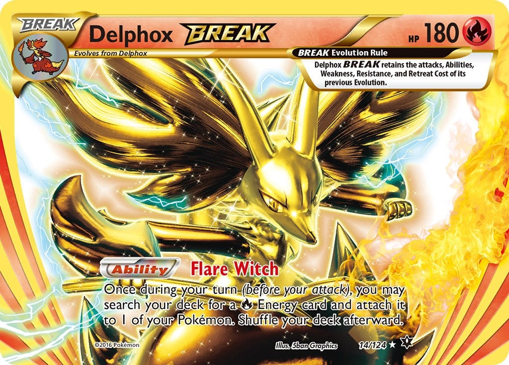 Delphox BREAK (14/124) (XY - Fates Collide)