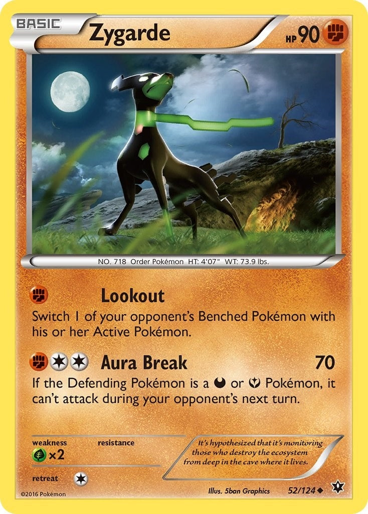 Zygarde (52) (52/124) (XY - Fates Collide)