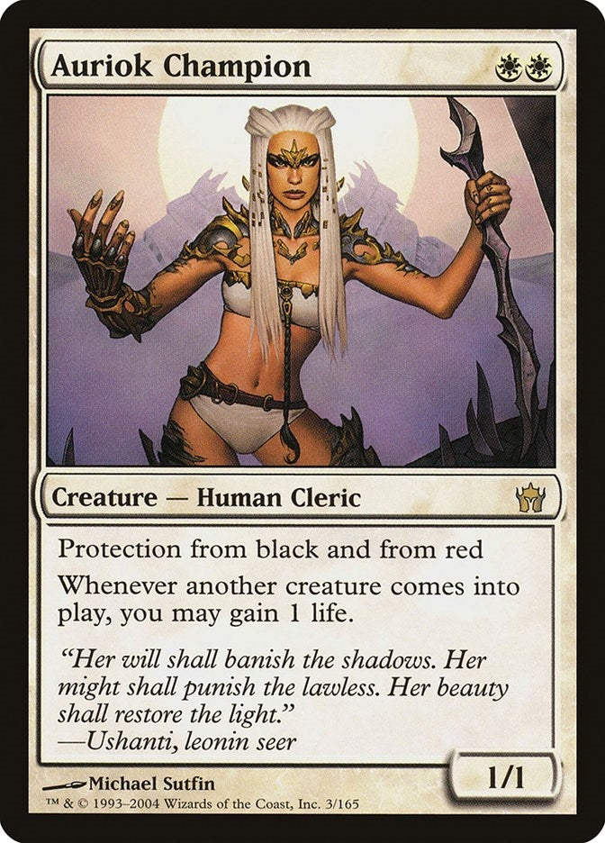 Image for Auriok Champion (3) (Fifth Dawn) (5DN) - Magic: The Gathering