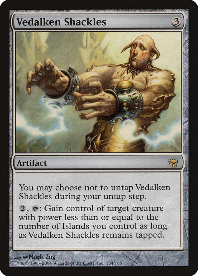 Image for Vedalken Shackles (164) (Fifth Dawn) (5DN) - Magic: The Gathering