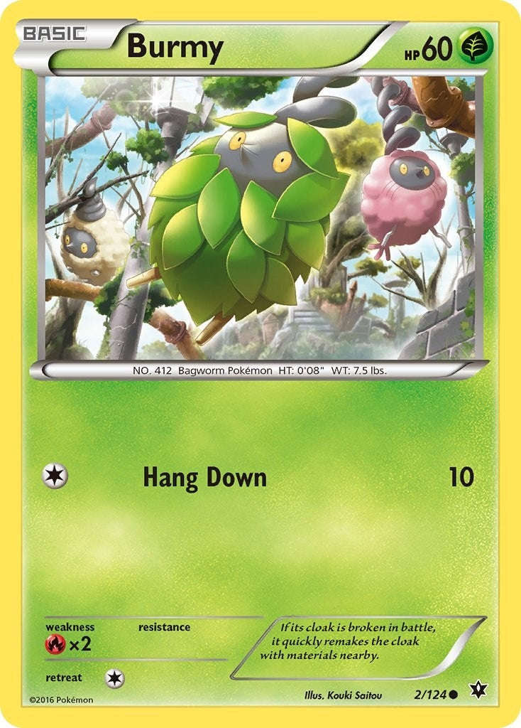 Burmy (2/124) (XY - Fates Collide)
