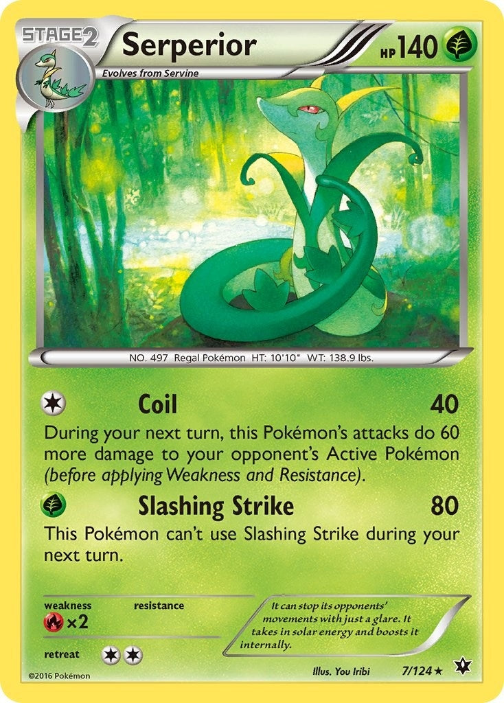 Serperior (7/124) (XY - Fates Collide)
