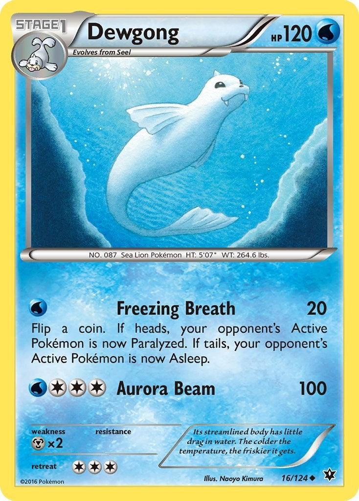 Dewgong (16/124) (XY - Fates Collide)