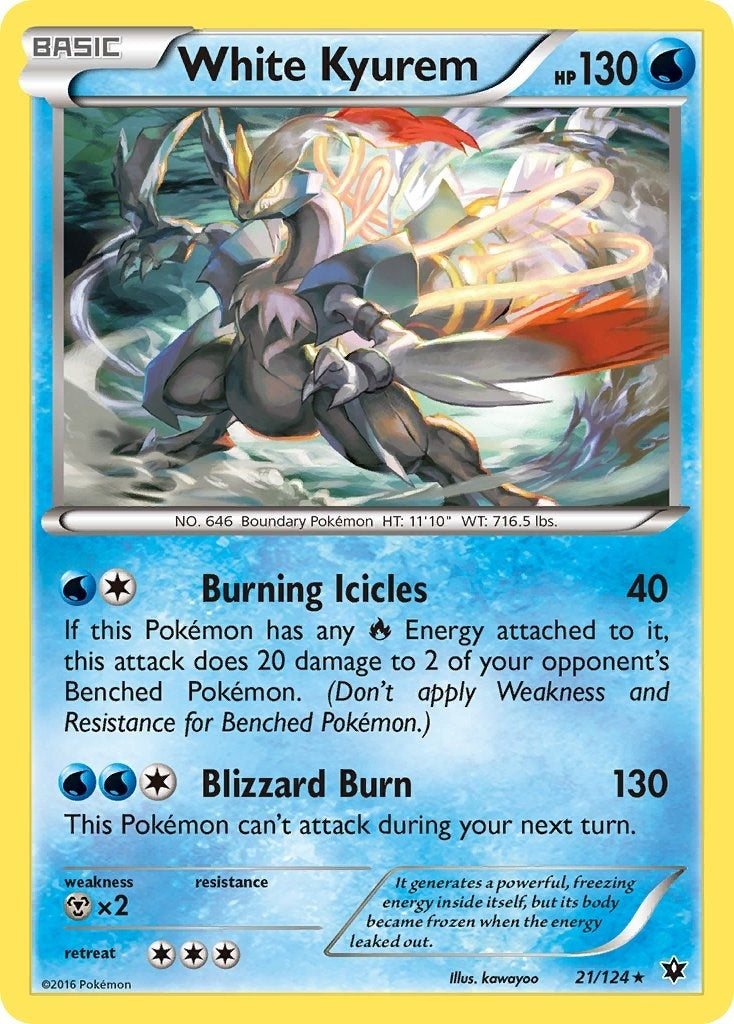 White Kyurem (21/124) (XY - Fates Collide)