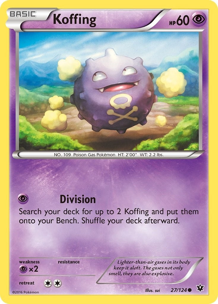 Koffing (27/124) (XY - Fates Collide)