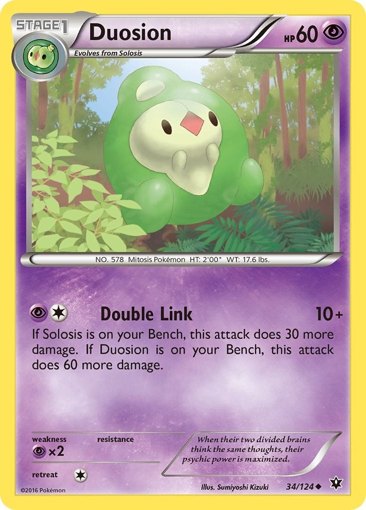 Duosion (34/124) (XY - Fates Collide)
