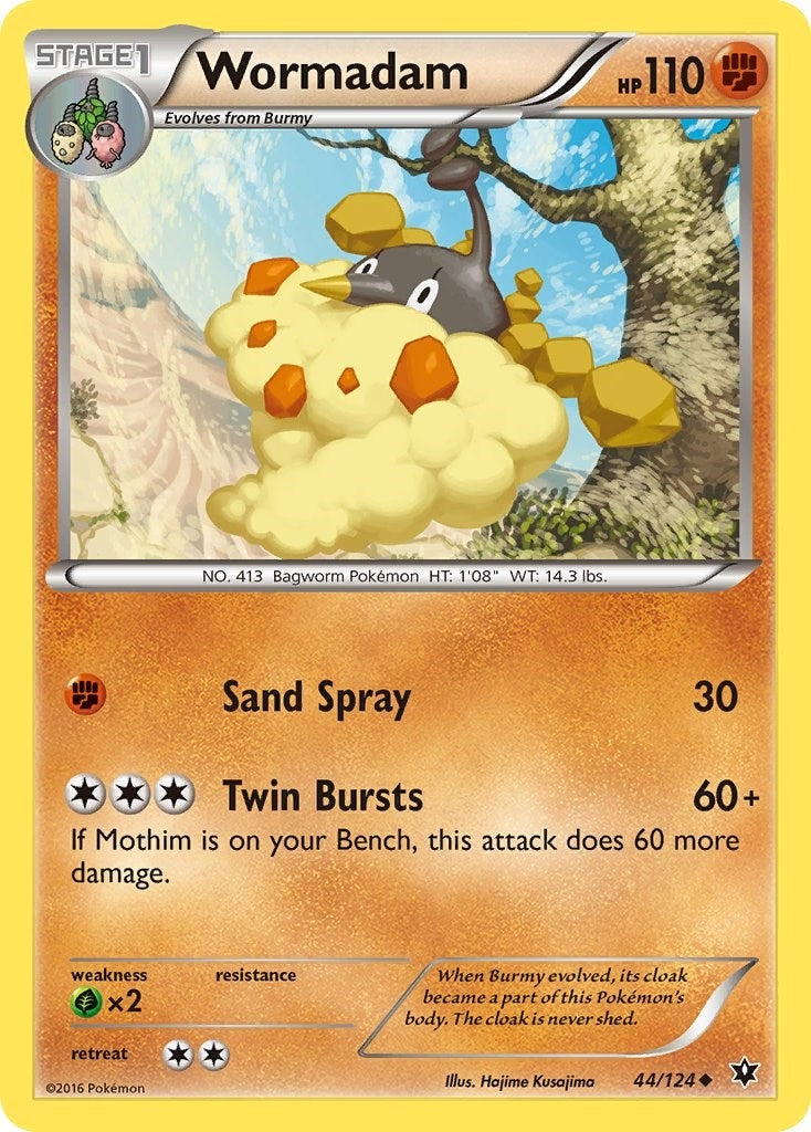Wormadam (44) (44/124) (XY - Fates Collide)