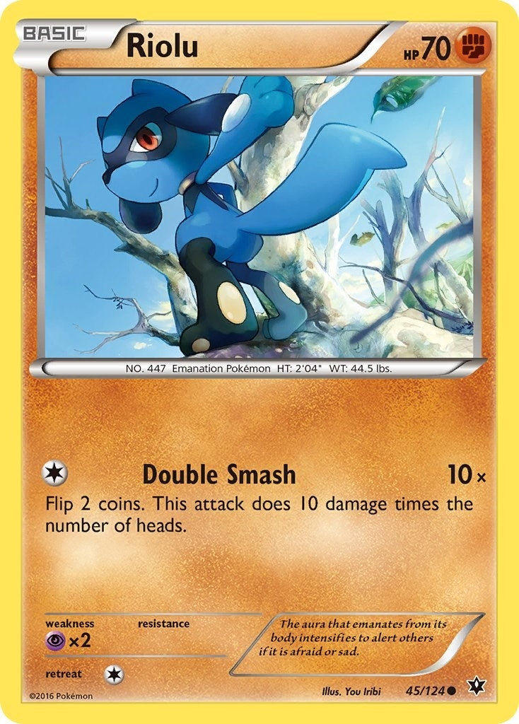 Riolu (45) (45/124) (XY - Fates Collide)
