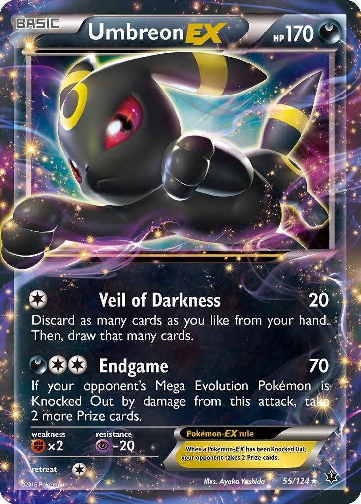 Umbreon EX (55/124) (XY - Fates Collide)