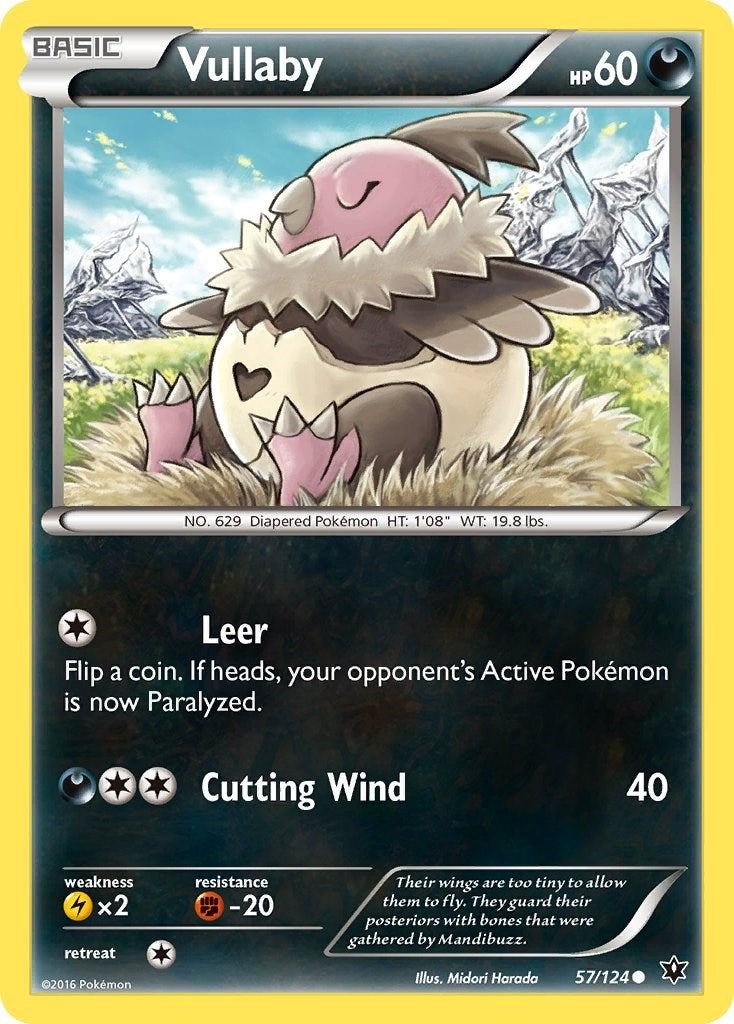 Vullaby (57/124) (XY - Fates Collide)