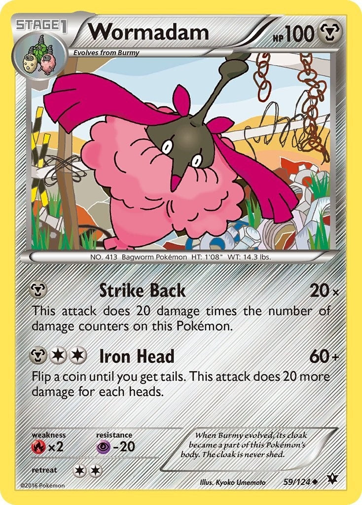 Wormadam (59) (59/124) (XY - Fates Collide)
